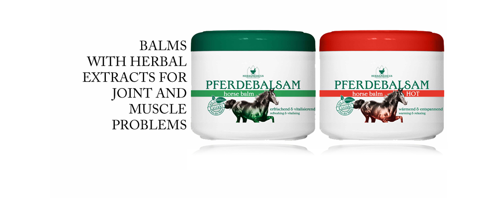 herbamedicus horse balms with herbal extracts